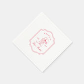 Bruids Laatste Rodeo Servet (Hoek)