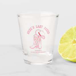 Bruids laatste rodeo vrijgezellenfeest bruidsdouch shot glas
