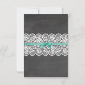 Bruids lingerie feest kaarten (Achterkant)