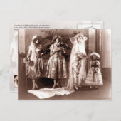 bruids Mode Briefkaart (Voorkant / Achterkant)