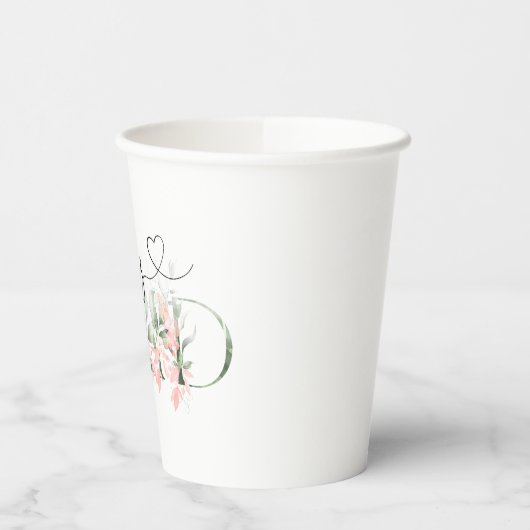 Bruids partij gunsten & bruidsmeisje papieren beke papieren bekers (Links)