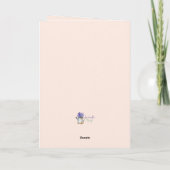 Bruids Party Douche Grappige Cartoon Trouwdouche Kaart (Achterkant)