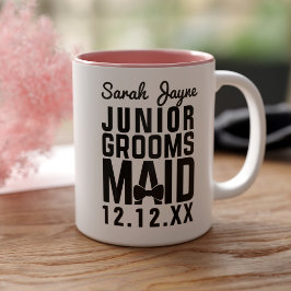 Bruids Party Junior Groomsmaid Bruiloft Koffie Mok