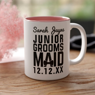 Bruids Party Junior Groomsmaid Bruiloft Koffie Mok