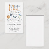 Bruids Recept Aanvraag Behuizing Kaart (Voorkant / Achterkant)