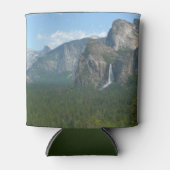 Bruids sluier waterval en Half Dome in Yosemite Blikjeskoeler (Voorkant)