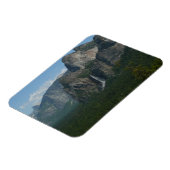 Bruids sluier waterval en Half Dome in Yosemite Magneet (Linkerzijde)