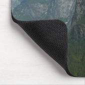 Bruids sluier waterval en Half Dome in Yosemite Muismat (Hoek)