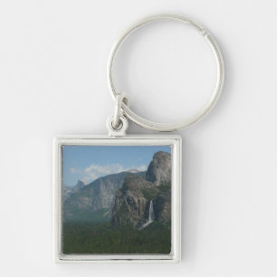 Bruids sluier-waterval en Half Dome in Yosemite Sleutelhanger
