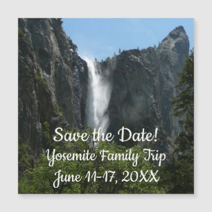 Bruids sluier waterval in Yosemite National Park