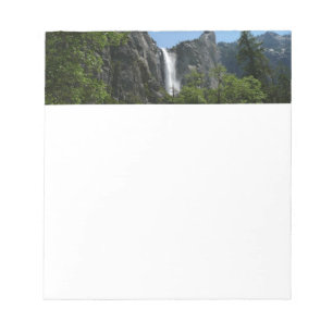 Bruids sluier waterval in Yosemite National Park Notitieblok