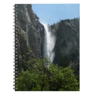 Bruids sluier waterval in Yosemite National Park Notitieboek