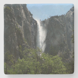 Bruids sluier waterval in Yosemite National Park Stenen Onderzetter
