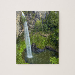 Bruids sluier waterval, Nieuw-Zeeland Legpuzzel