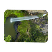 Bruids sluier waterval, Nieuw-Zeeland Magneet (Horizontaal)