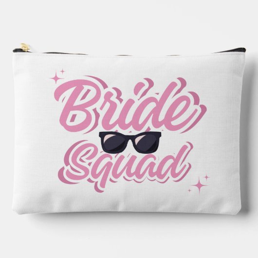 Bruids-Squad Grote Custom Tas (Voorkant)