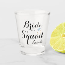 Bruids-squad Naam Diamanten Ring