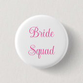 Bruids-squad Ronde Button 3,2 Cm (Voorkant)