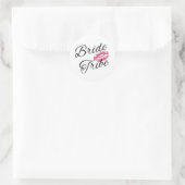 Bruids Stam Ronde Sticker (Tas)