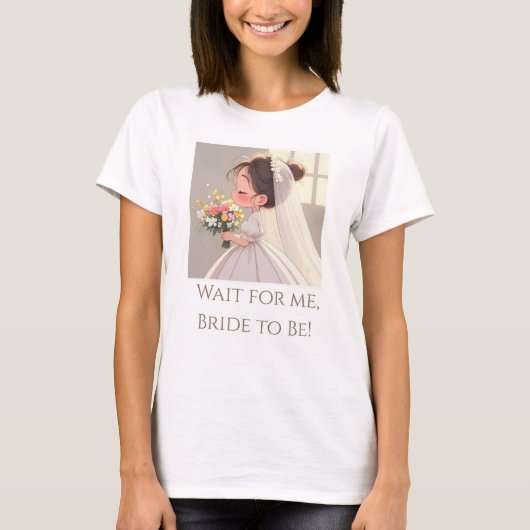 bruids t-shirt (Voorkant)