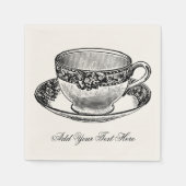 Bruids  Tea Cup Servet (Voorkant)