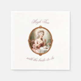Bruids Tea Party Bachelorette Marie Antoinette Servet