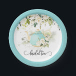 Bruids Tea Party Bord - Blauw WC<br><div class="desc">Perfect item om die speciale bride te vieren!</div>