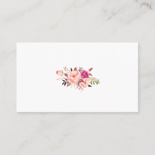 Bruids Tea Party Goud Roze Registry Insert Kaart (Achterkant)