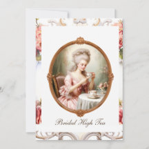 Bruids Tea Party Rococo Marie Antoinette
