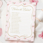 Bruids Tea Party Wie kent Bride Beste Game Kaart