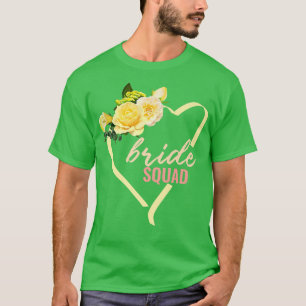 Bruids Team Bachelorette Feest Bruiloft Bridal Sho T-shirt