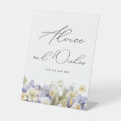 Bruids-Thee Bruiloft Advies & Wensen Reclamebord Met Voetstuk (Voorkant)