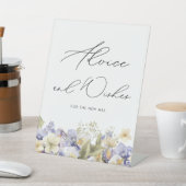 Bruids-Thee Bruiloft Advies & Wensen Reclamebord Met Voetstuk (Insitu)