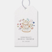 Bruids Thee Cadeautag Cadeaulabel (Voorkant)