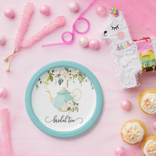 Bruids Thee Feest Bord - Blauw (Feest)