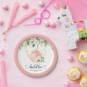 Bruids Thee Feest Bord - Roze| AANPASBAAR (Feest)