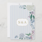 Bruids Thee Party Kaart (Achterkant)