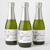 Bruids Thee Party met Bloemen Bruiloft Thee Bruids Sparkling Wijnetiket (Flessen)
