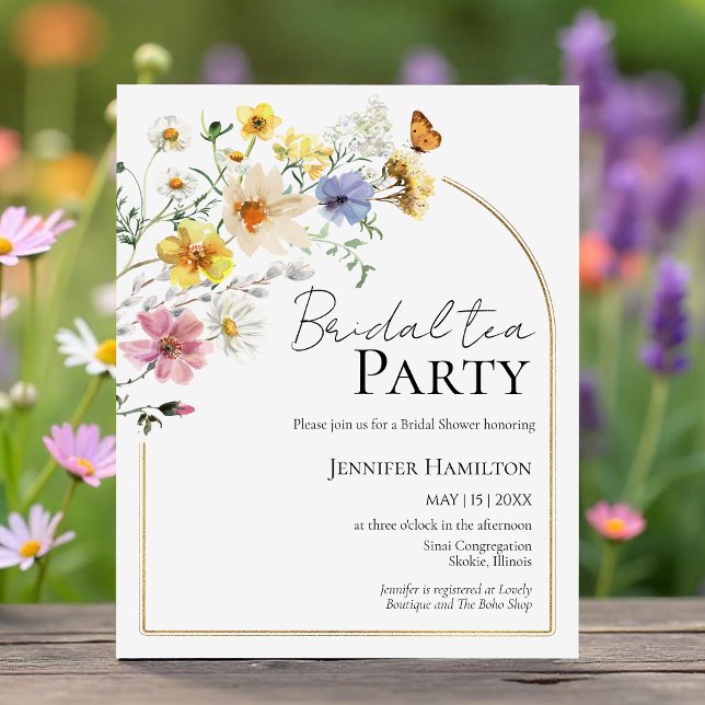 Bruids thee Party | Wildflower Boho Vrijgezellenfe (Creator heeft geüpload)