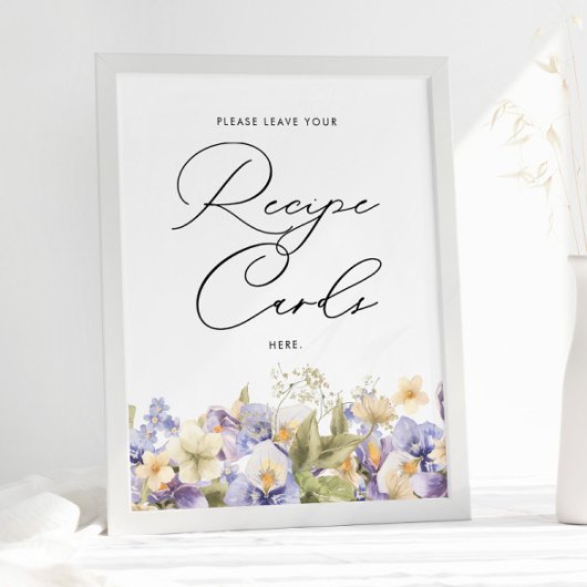 Bruids Thee Recept Kaarten Vrijgezellenfeest Poster