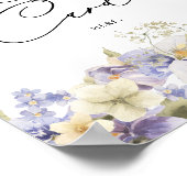 Bruids Thee Recept Kaarten Vrijgezellenfeest Poster (Hoek)