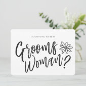 Bruids-vrouw Huwelijksfeest Verzoek | Kaart (Staand voorkant)