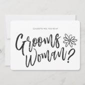 Bruids-vrouw Huwelijksfeest Verzoek | Kaart (Voorkant)