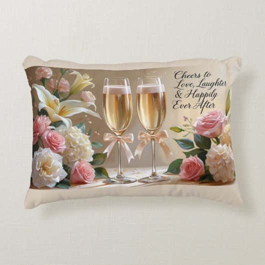 bruidsaccentkussen accent kussen (Voorkant)