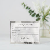 Bruidsadvies Kaart (Staand voorkant)