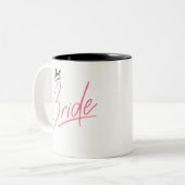 bruidsbeker tweekleurige koffiemok (Voorkant links)