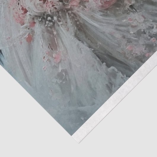 Bruidsbloemen Shower Tissuepapier (Detail)