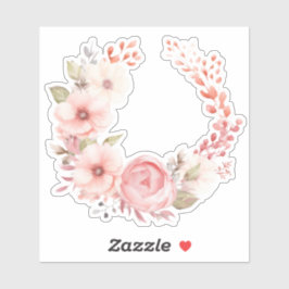 bruidsbloemen sticker