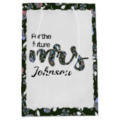 Bruidsbloemen voor Mevrouw Medium Cadeauzakje (Voorkant)