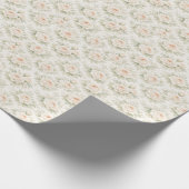 Bruidsbloempatroon Cadeaupapier (Hoek)
